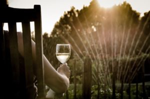 Im Westen lassen sich Sonnenuntergänge im Garten besonders genießen - Himmelsrichtungen