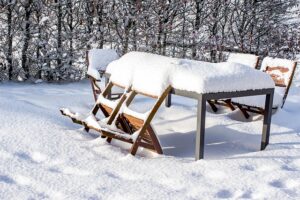 winterfeste Gartenmöbel