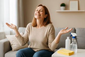 Hygiene und Sauberkeit in den eigenen vier Wänden - optimale Gesundheitsvorsorge und Wohlbefinden